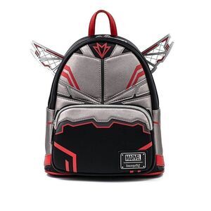 Loungefly Marvel Falcon Cosplay With Wings Mini Backpack NWT